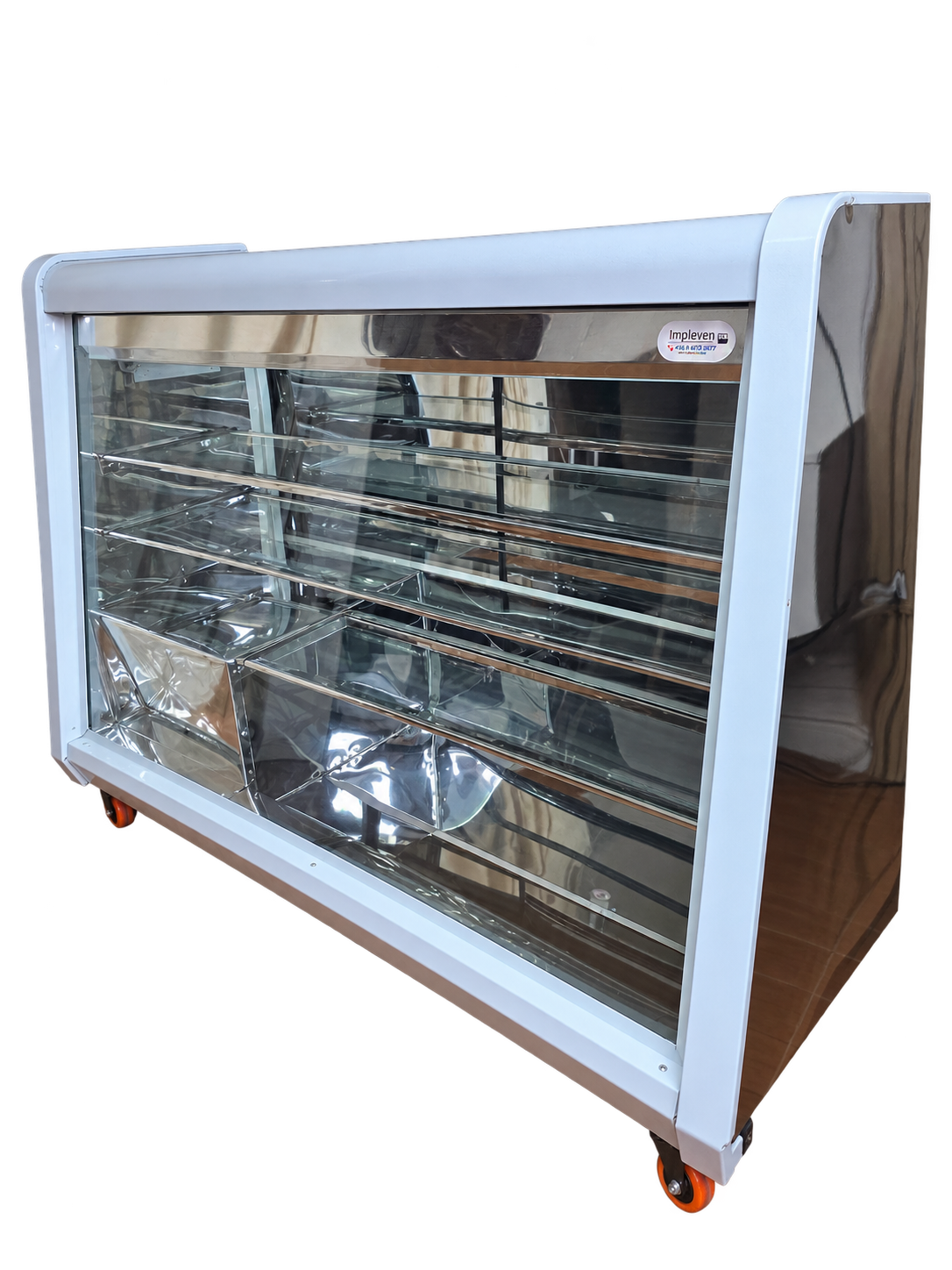 Mesón Panorámico Refrigerado 1.50M