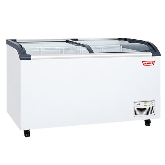 Congelador Vidrio Curvo 520 Litros